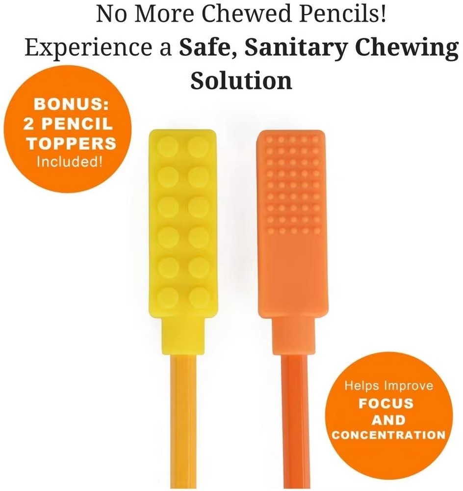 Chewy Brick Sensory Pencil Topper - ProductsUploadContents2026 2/Chewy Brick Sensory Pencil Topper/04.jpg